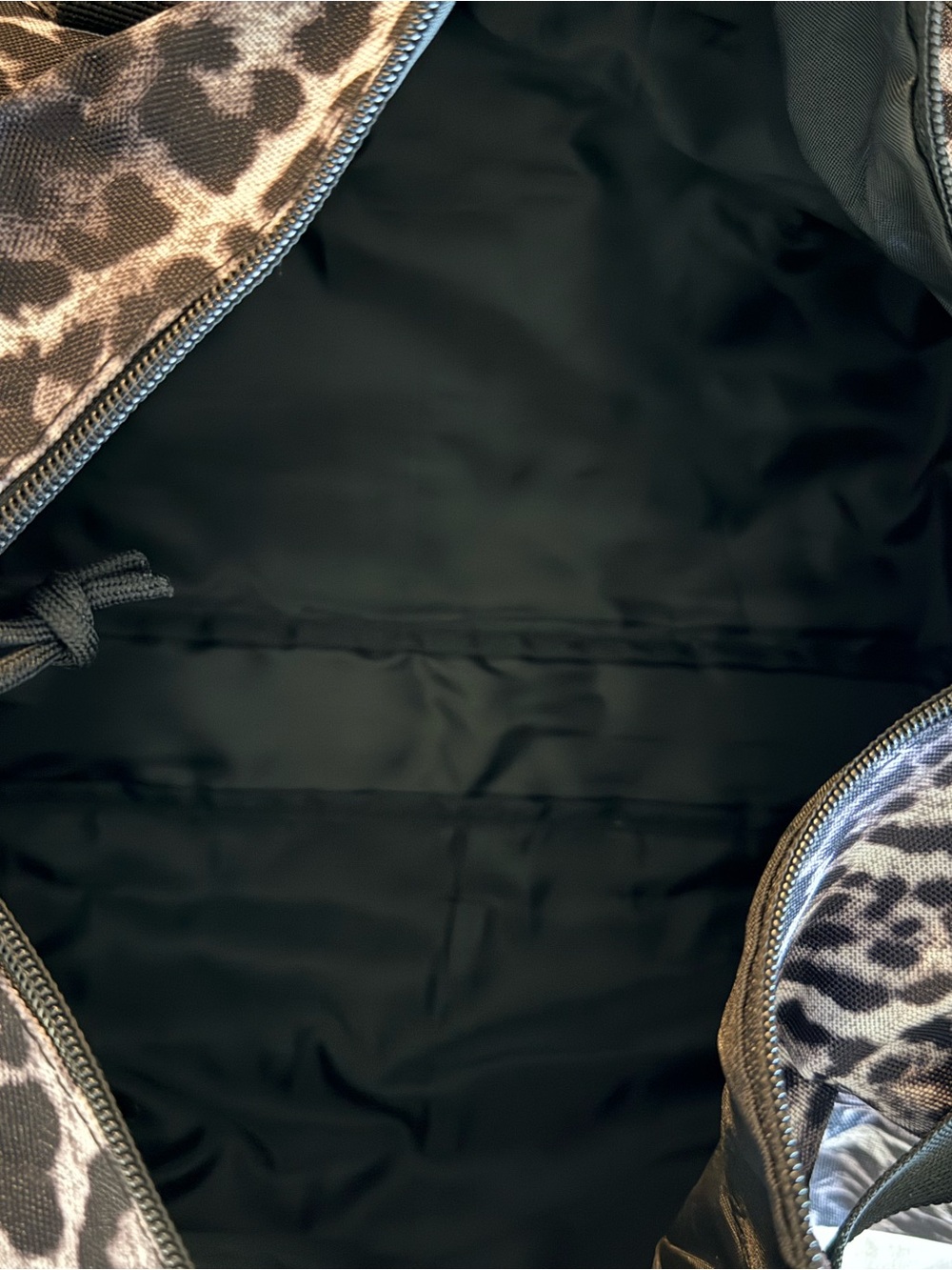 Fila Leopard-Print Logo Travel Duffel Bag - Picture 5 of 9